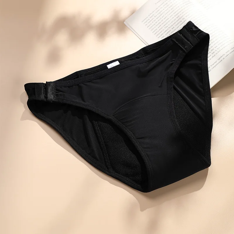 Factory Price Wholesale Customized Design Layer Breathable Period Menstrual Panties Leak-Proof Period Panties Underwear Women