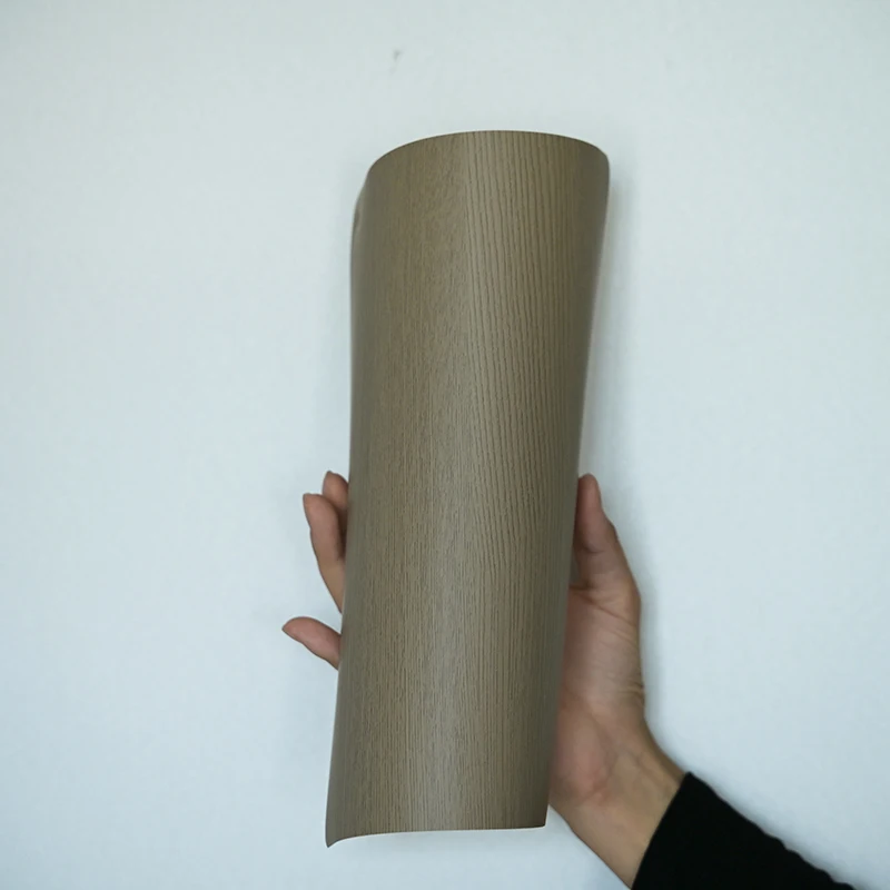 Decorative PETG Film Rolls Skin Touch Decorative Wood Grain PETG Film