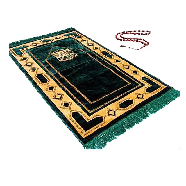 High Quality Premium Islamic Muslim Prayer Rug Prayer Mat