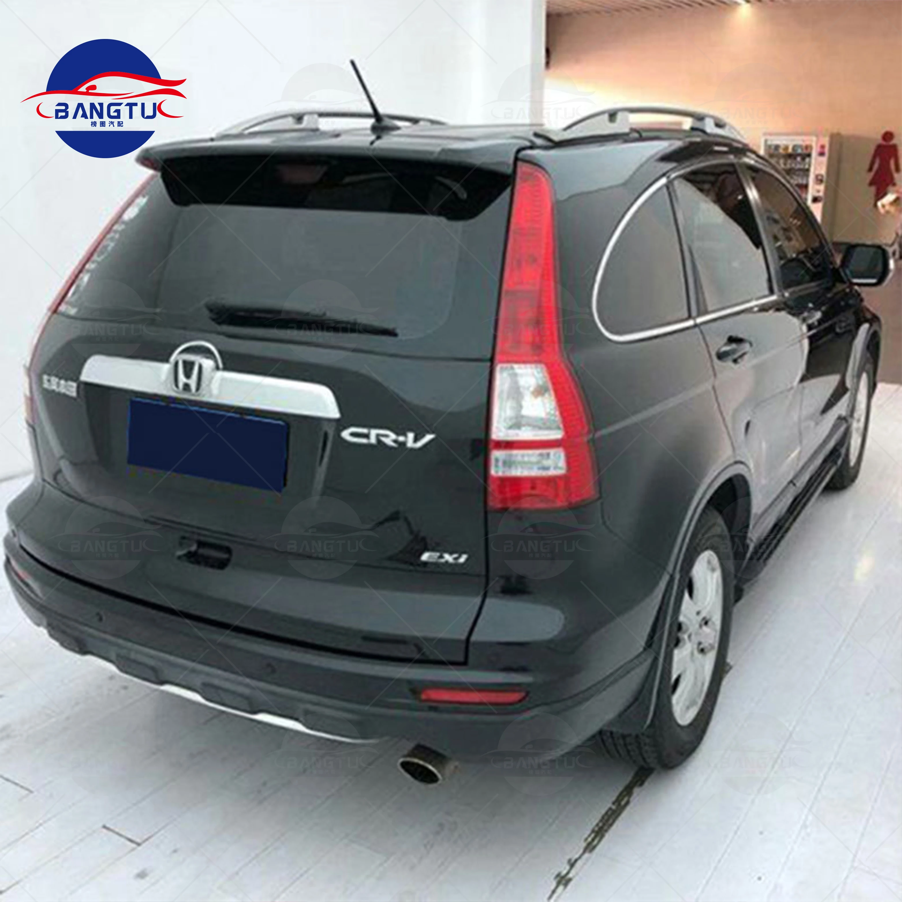 Best price  Exterior Accessories ABS No Color Rear Top Wing Spoiler For Honda CRV Gen 2007 2008 3 2009 2010 2011