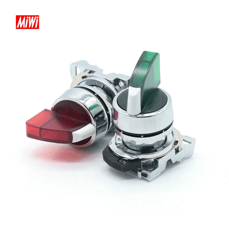 MiWi IP65 Two Position Selector on off push button switch