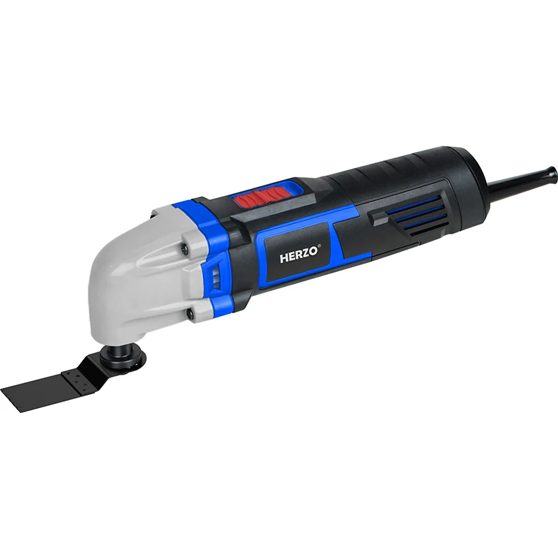 HERZO 220~240V Electric Oscillating Multi-Tool with 300W Power and Single Speed for Multi-Tasking