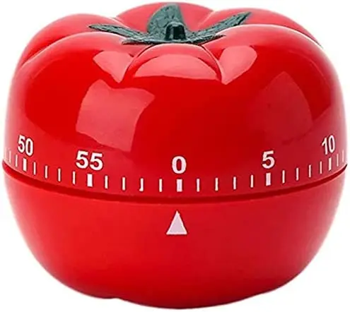 Mechanical Cooking Baking Timer Helper Tomato Shape Kitchen Timer Chef Timer Clock With Loud Alarm
