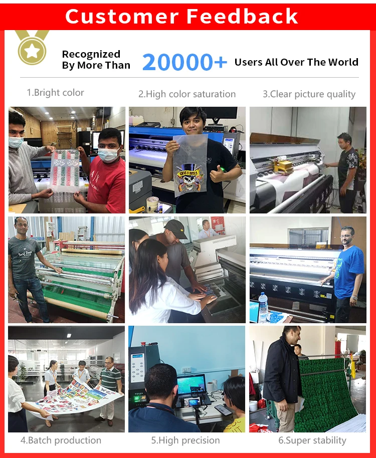 High Speed Sublimation Printing Paper Printer Digital Fabric Printer Printing Machines Cloth Printer Machine