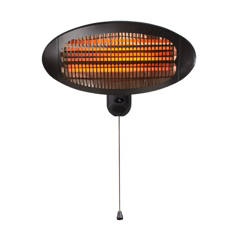 Wall Mount Halogen Quartz Electric Garden Outdoor Heater 2000W