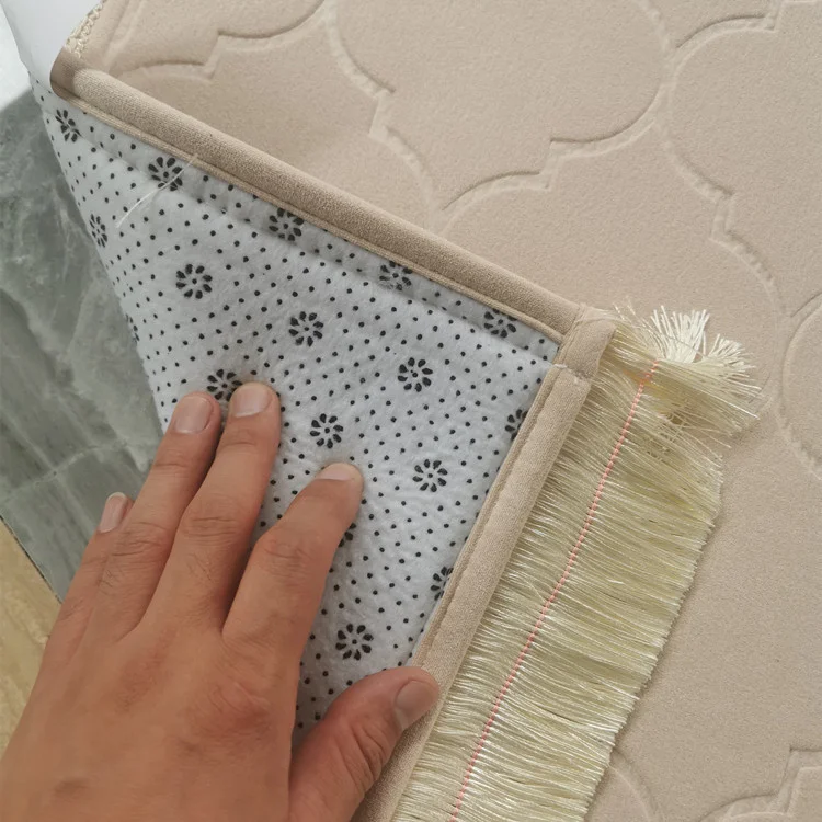 Matt Velvet Thick Muslim Islamic Ramadan Special Shape Set Gift Adult Kids Sizes Thick Prayer Mat