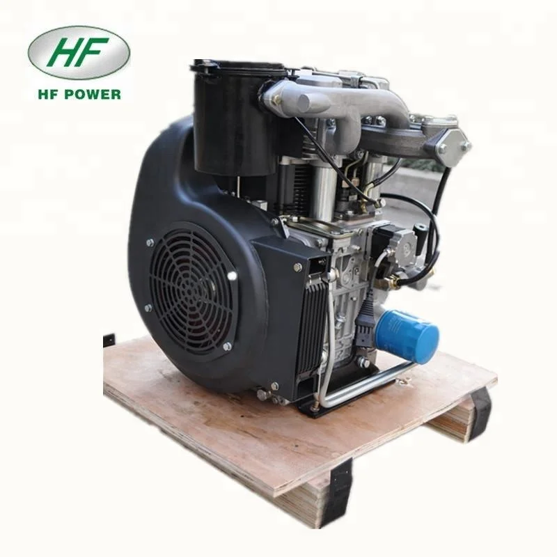 HF-A20 Air -Cooled 2-Cylinder 4-Stroke Engine Used For Construction Machinery