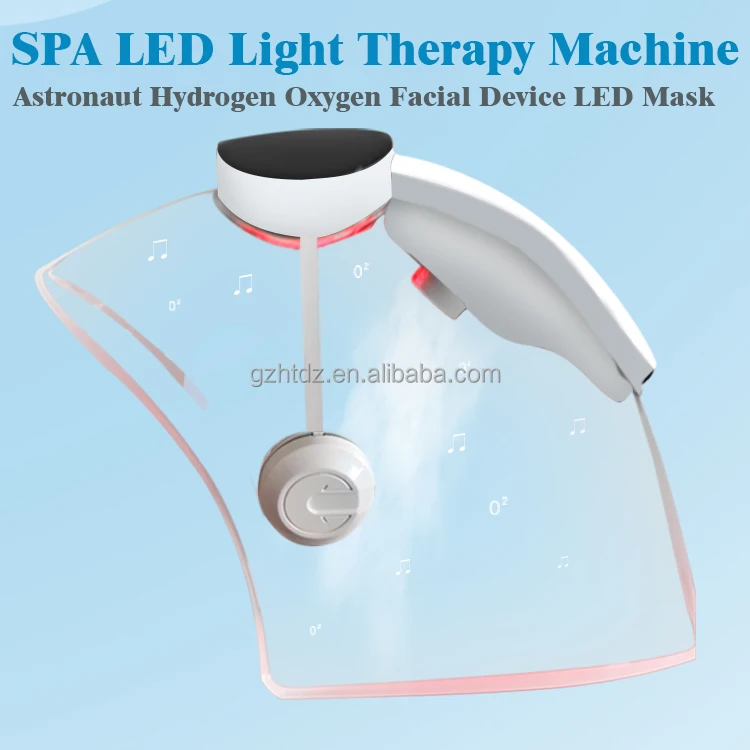 New 7 Color Korean Other Skin Care Products Skin Tightening Nano Spray Facial Panel Led Face Mask Light Therapy With Steamer