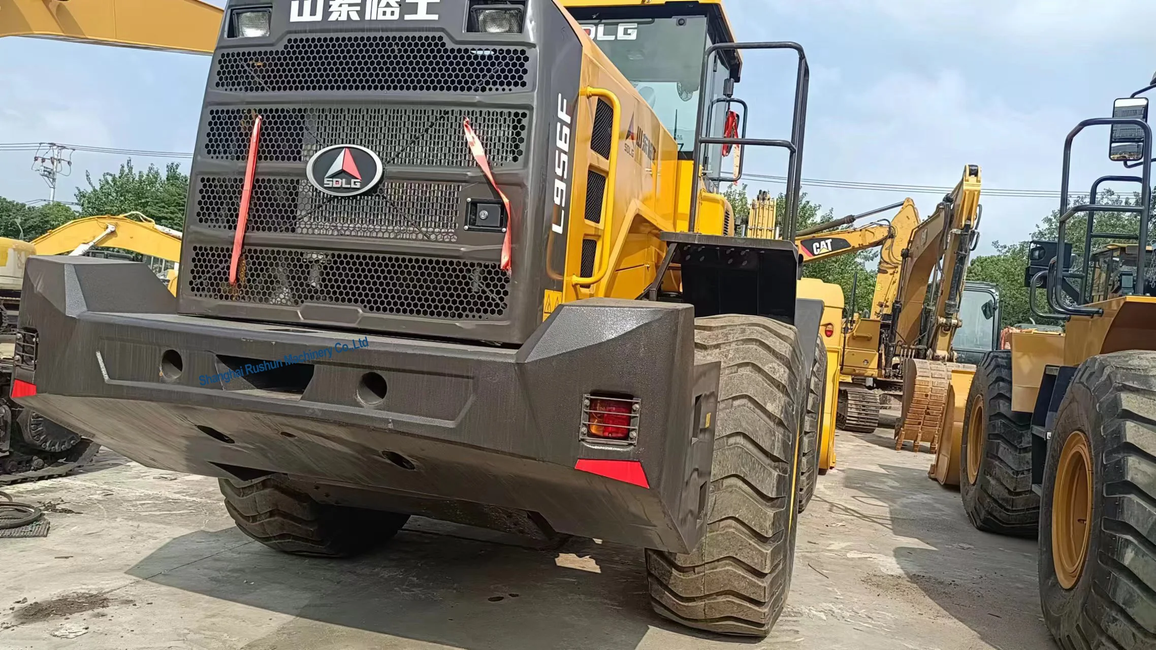Original High Quality Construction Industry Machine Multi Function SDLG L956F 956 5ton Used Wheel Loader