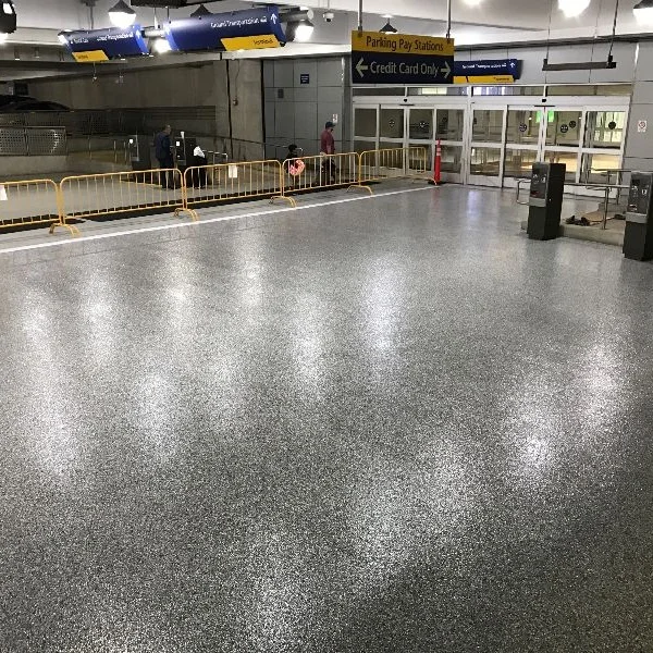 Garage Floor Flakes and