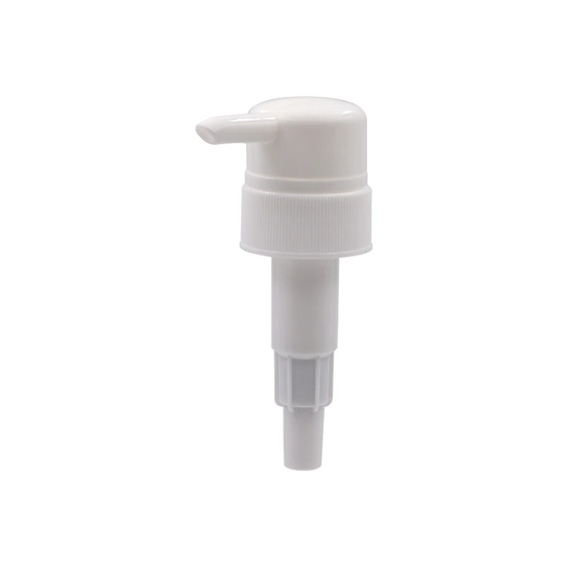 hot sale white 33400 big discharge rate screw lotion pump For Bottles 4CC Outer Spring dispenser pump