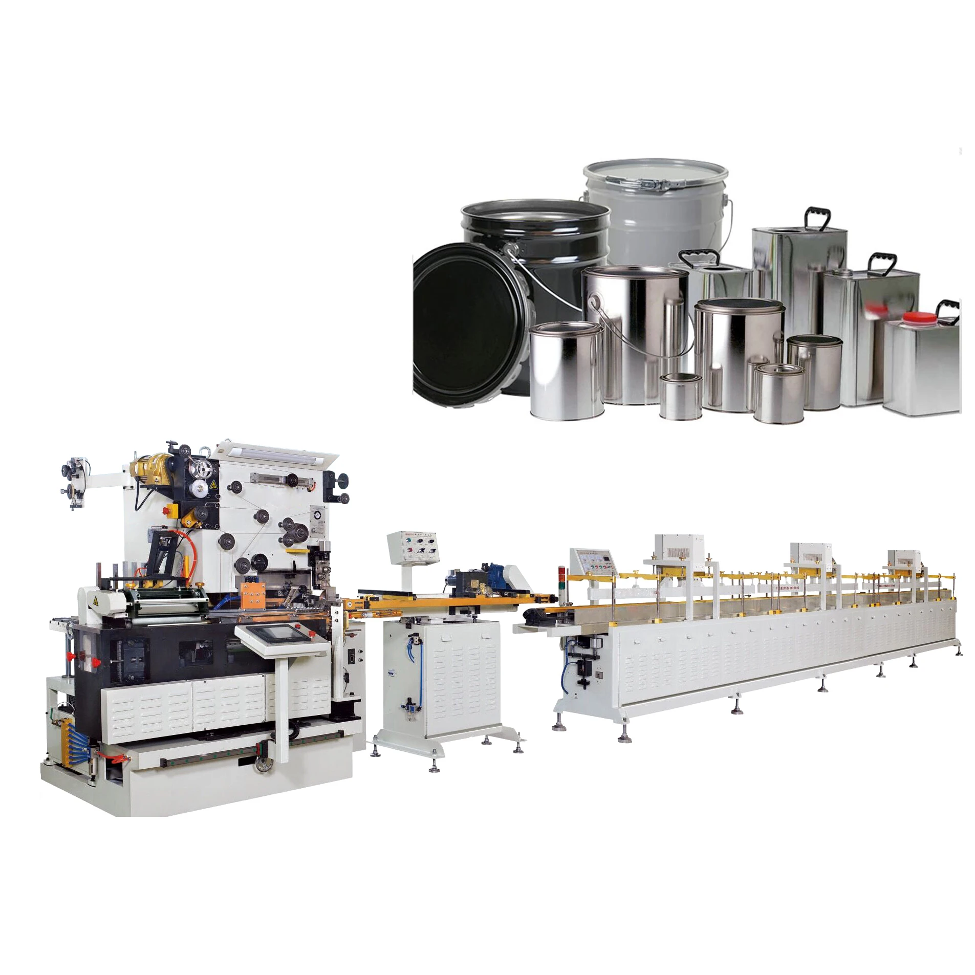 Sunnran Can making machine for steel drum Steel barrel production line