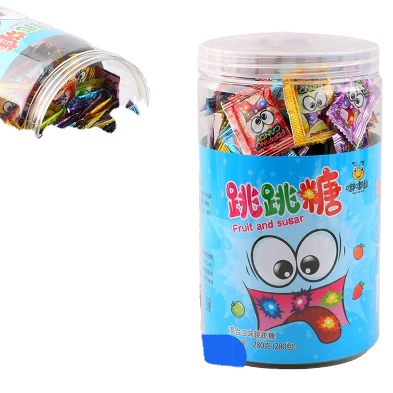 Dudu ant jumping candy children explosive candy childhood nostalgic snacks change mixed fruit flavor net red candy