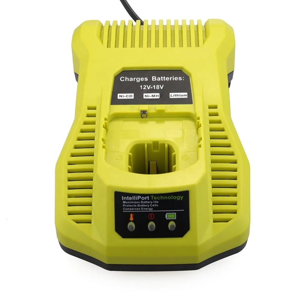 Сменное зарядное устройство P117 P118 совместимое с Ryobi 12 В 18 в One + Plus NiCd NiMh литиевая батарея P103 P105 P107