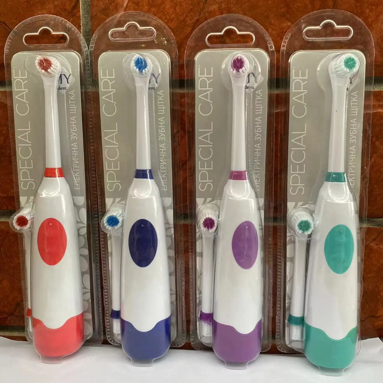 Manufacturers direct electric toothbrush waterproof rotary soft bristle toothbrush head children adult universal toothbrush