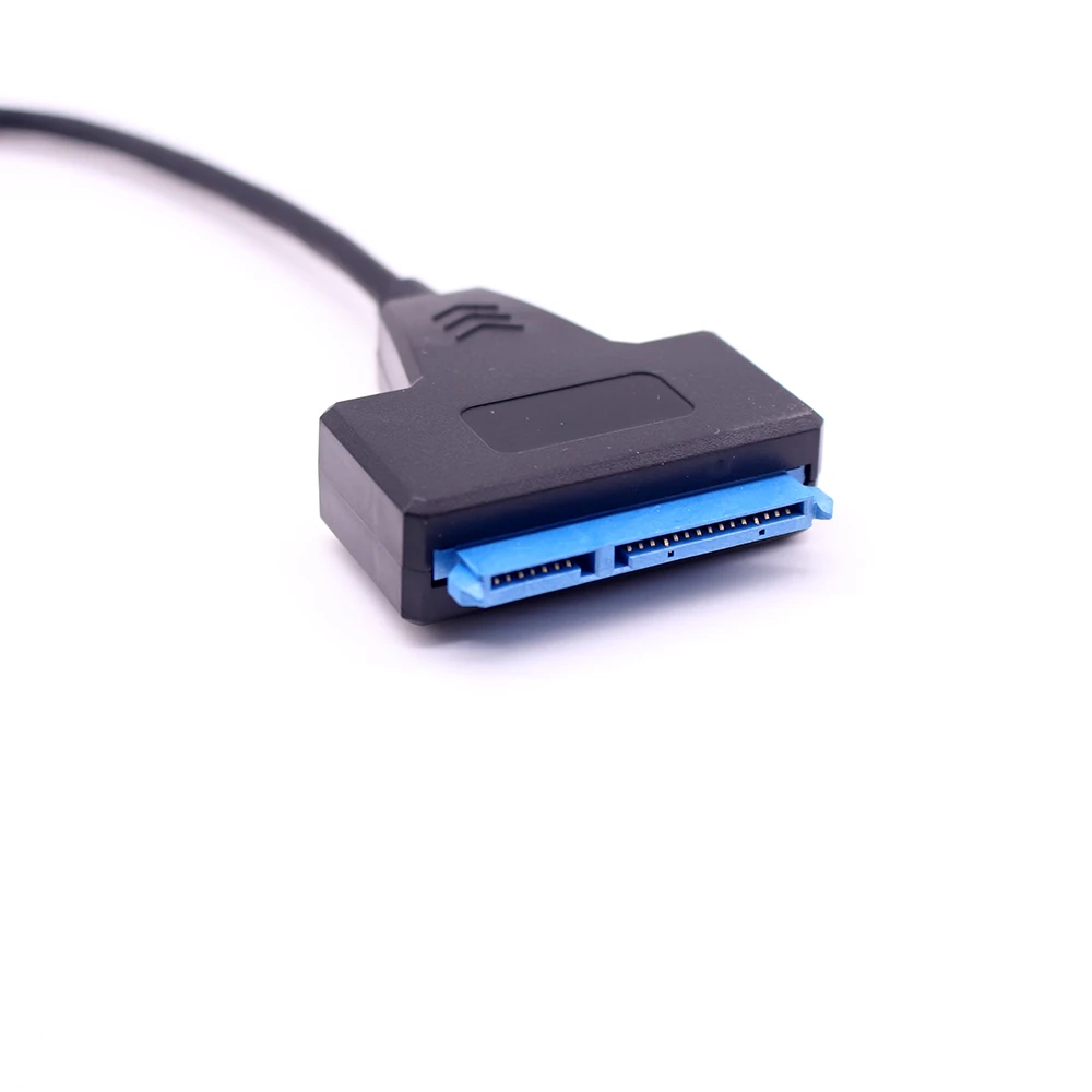 Оптовая продажа, внешний жесткий диск 7 + 15 pin Sata на USB, поддержка 2,5 дюймов, SSD HDD, жесткий диск, 22 Pin Sata III Sata кабель, конвертер USB
