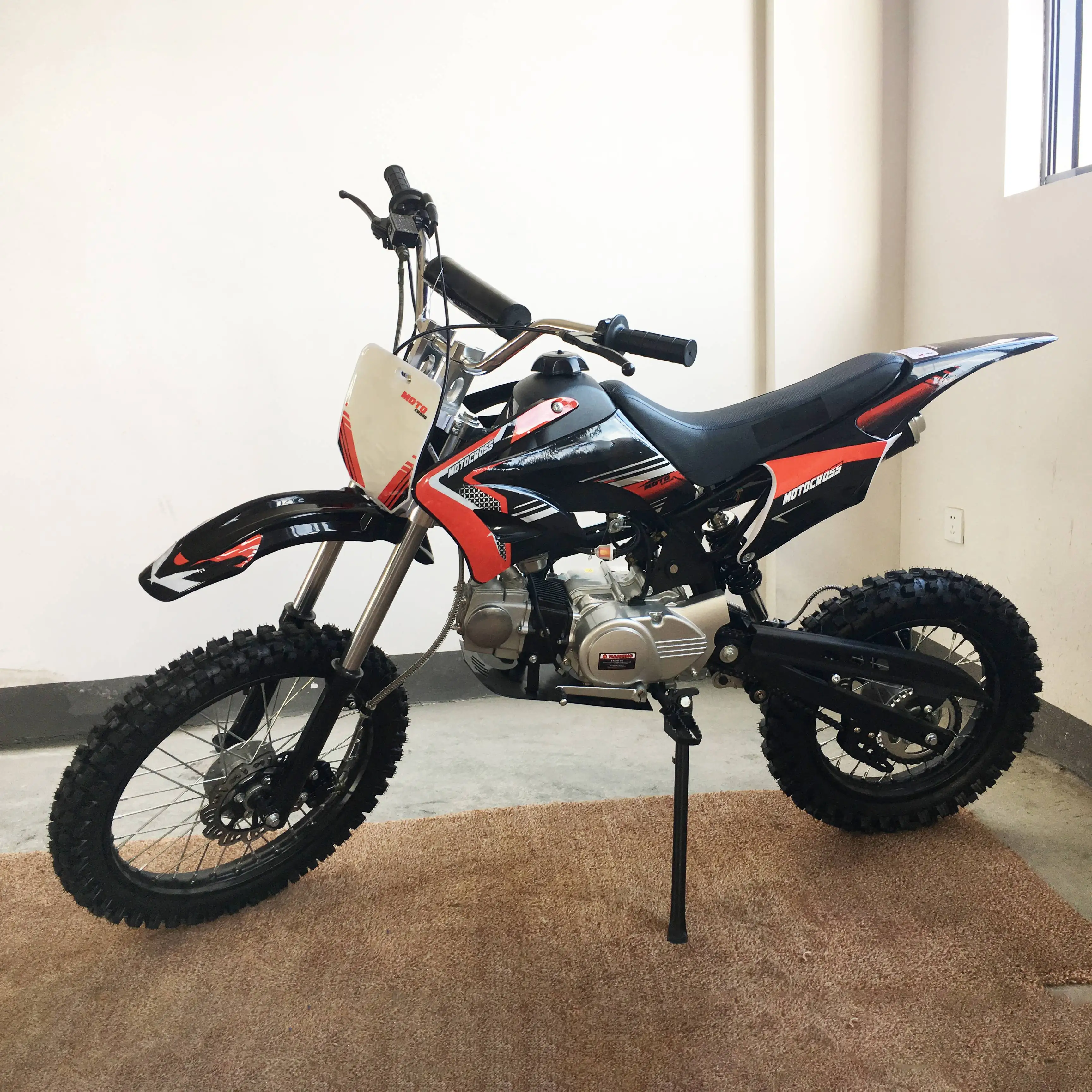 very cheap dirt bikes manual clutch gasoline 110cc dirt bikes for adults