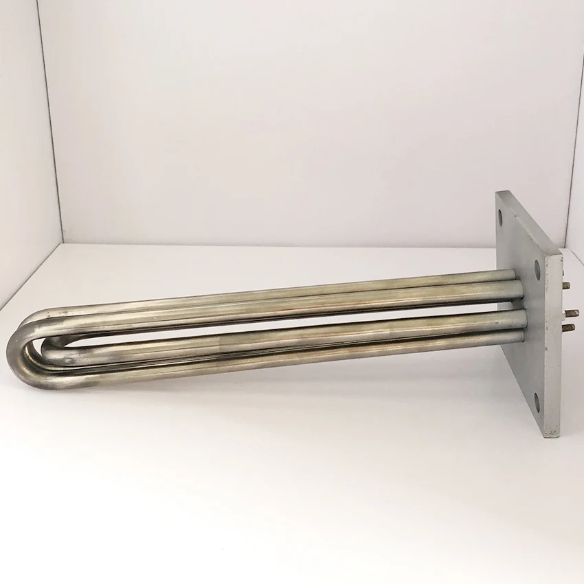 New Technology 50Kw Explosion Proof Tubular Flange Screw Immersion Heaters
