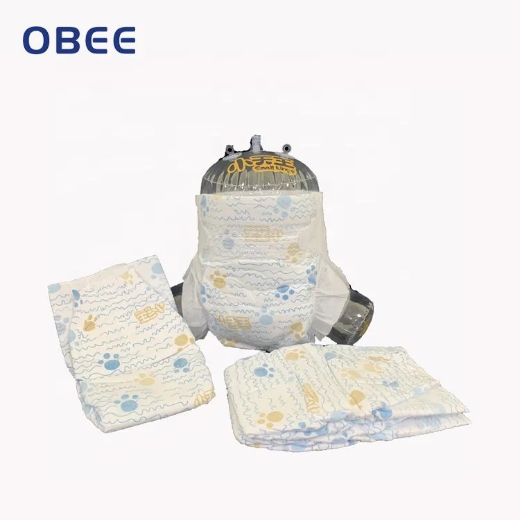 
Jumbo Bag Packing High Quality OBEE 0.2mm super thin Disposable Babies Diapers Pampering Baby Dry 
