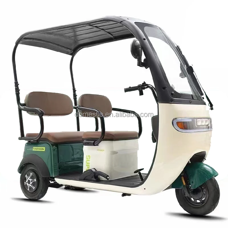 Комфортабельные мотоциклы Tuktuk для мотоциклов Bajaj E Rickshaw электрические трехколесные велосипеды взрослых