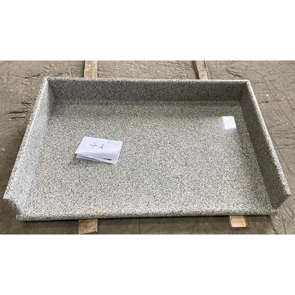 Custom made grey granite stone bathroom kitchen countertop