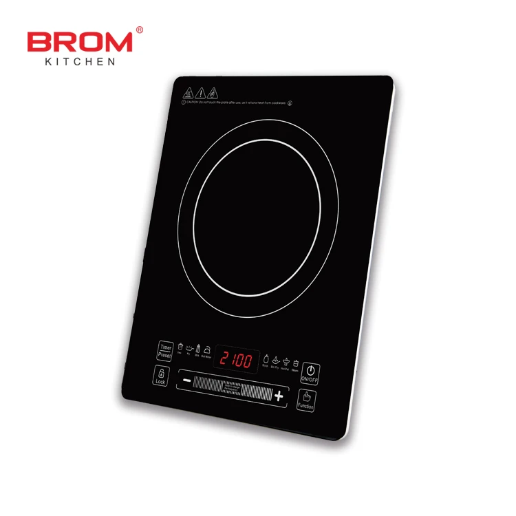 table touch control electrical cooking stove portable cooktops 1 burner electric single cooktops ultra slim induction cookers