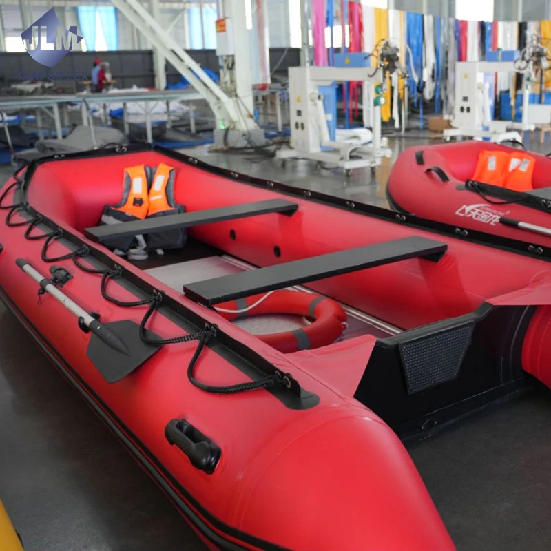 Factory Selling 9.5ft 4Person PVC Whitewater Inflatable River Rafting Boat