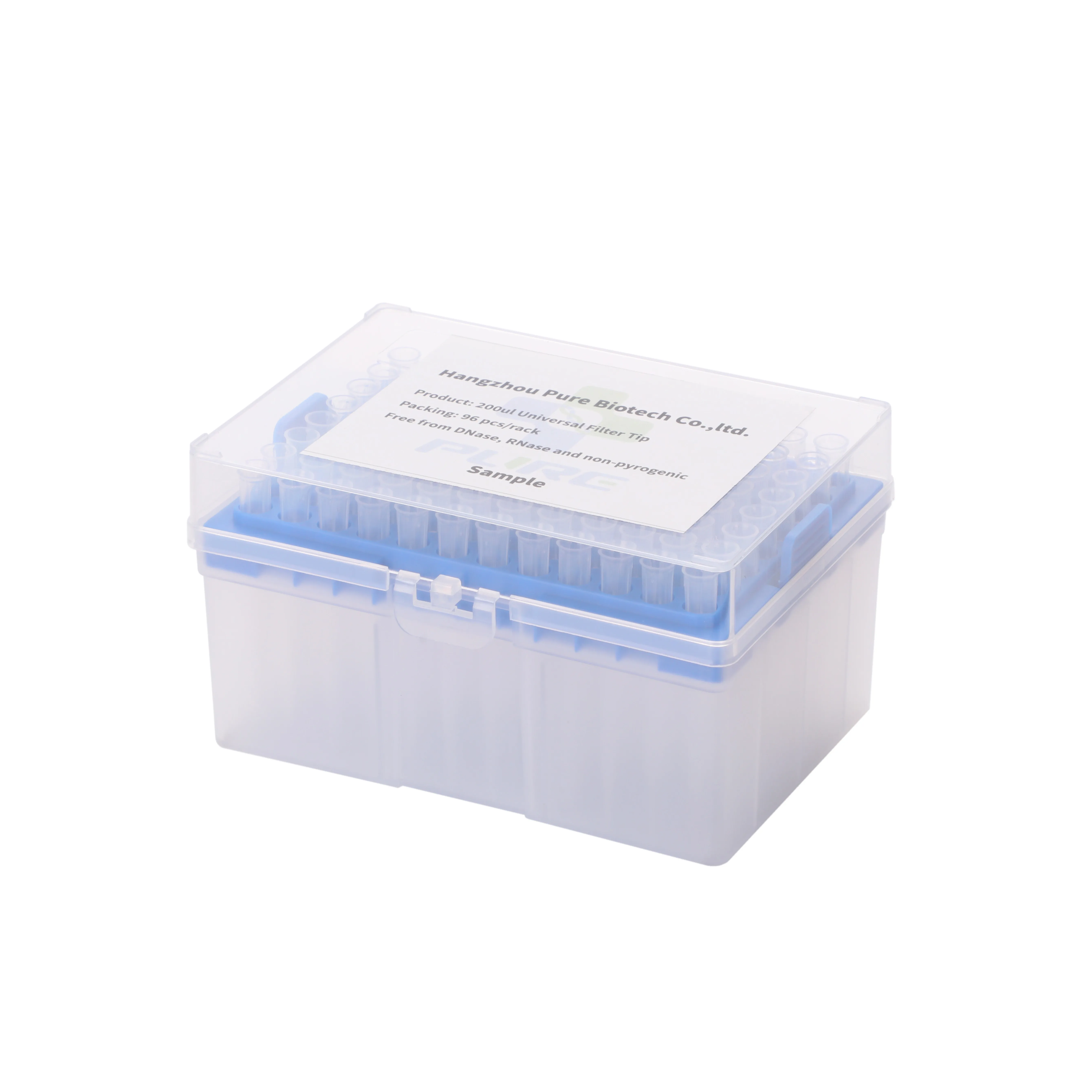 Gilson Manufacture Plastic Pp Laboratory sterile Universal Pipettor Non Filter Pipette Tip