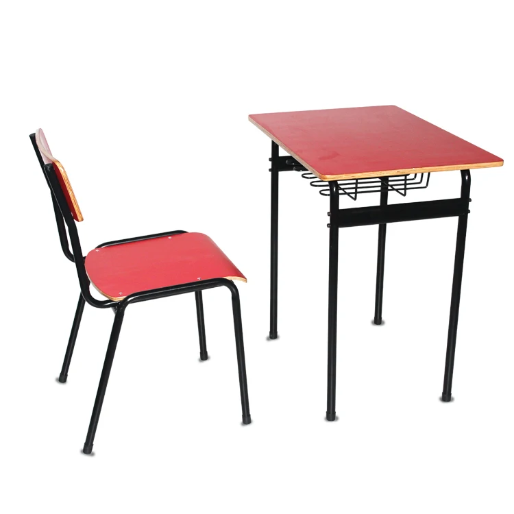 Classroom Set Middle school plastic Children Desk And Chair School Furniture Supplier