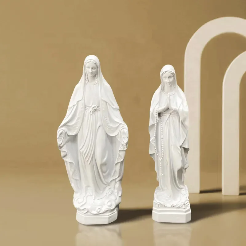 XYC001 OEM Mexico bibles christian virgin mary religious figurine statue items catholic church home decoration resin crafts