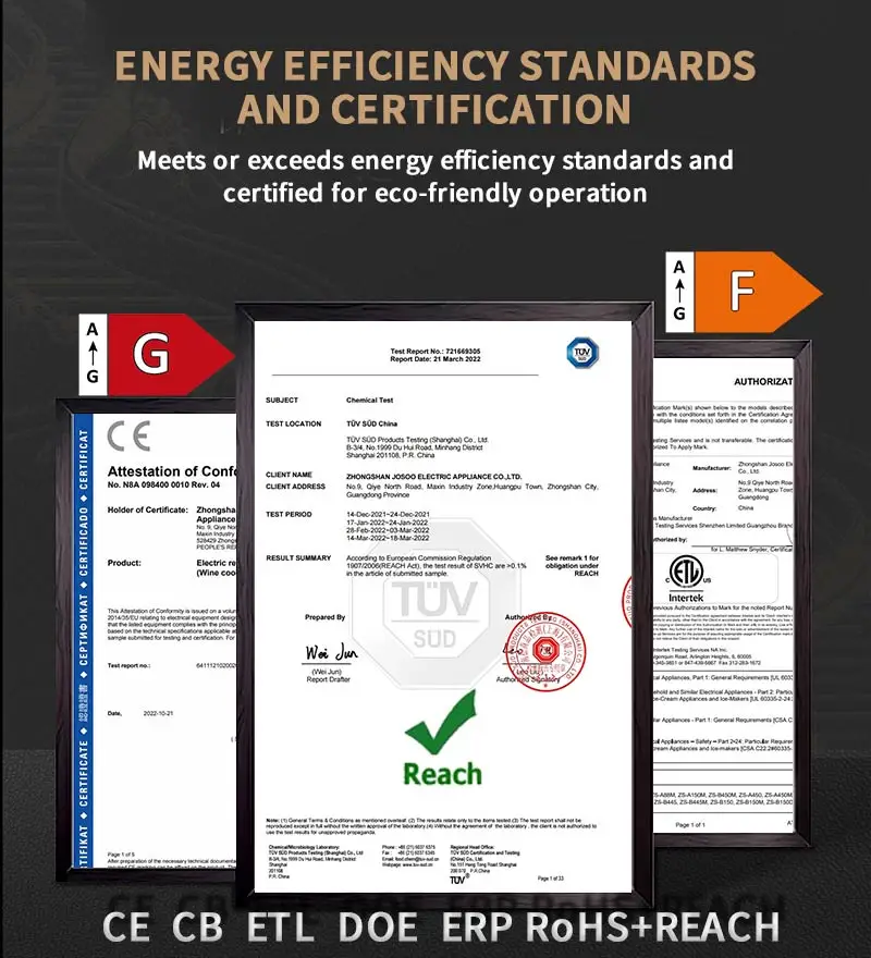 Low Moq Beverage Wine Cellar Coolers 13 14 18 20 Bottle Weinkeller Wine Chiller Fridge