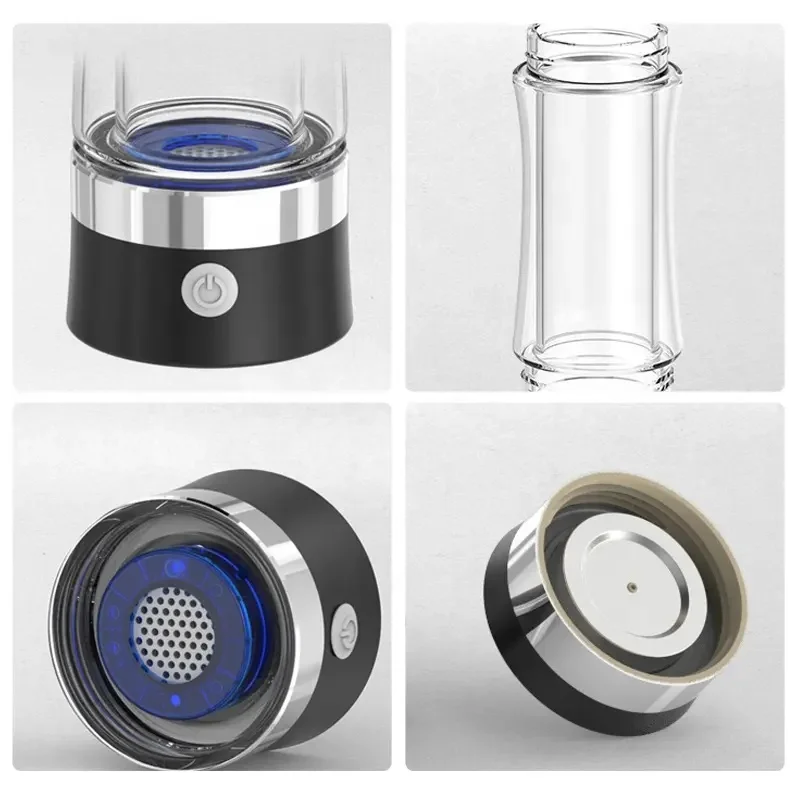 Moneng 1000ppb-1500ppb Hydrogen Rich Water Bottle Antioxidants ORP Best Hydrogen Water Bottle With SPE