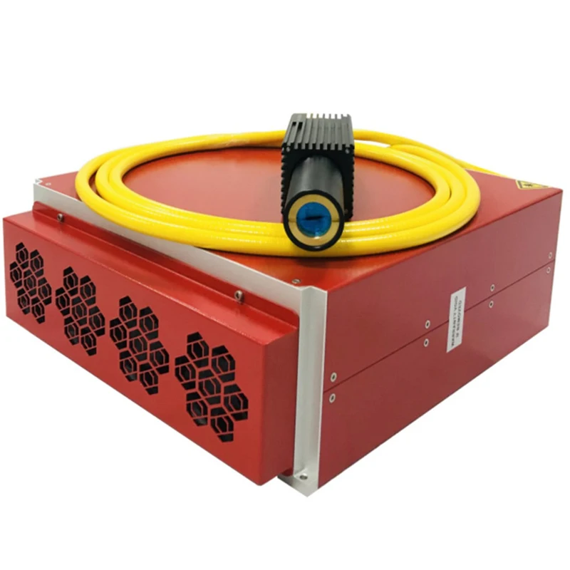 100W color laser 1064nm MOPA fiber laser source high quality laser marking welding cutting machine part