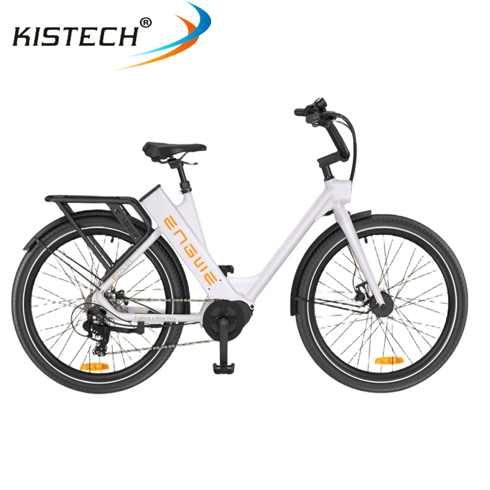 ENGWE P275 ST Electric Bike Without Throttle 250W Motor 27.5inch Tires 36V 19.2AH Battery City Ebike