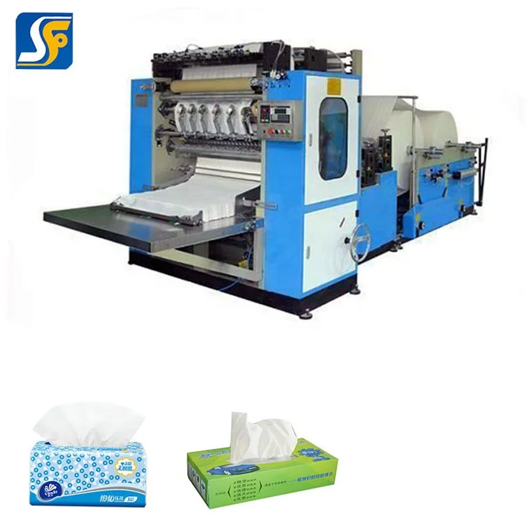 Automatic Drawing Fold Facial Tissue Paper Making Machine Price Tissue Paper Manufacturing Machine