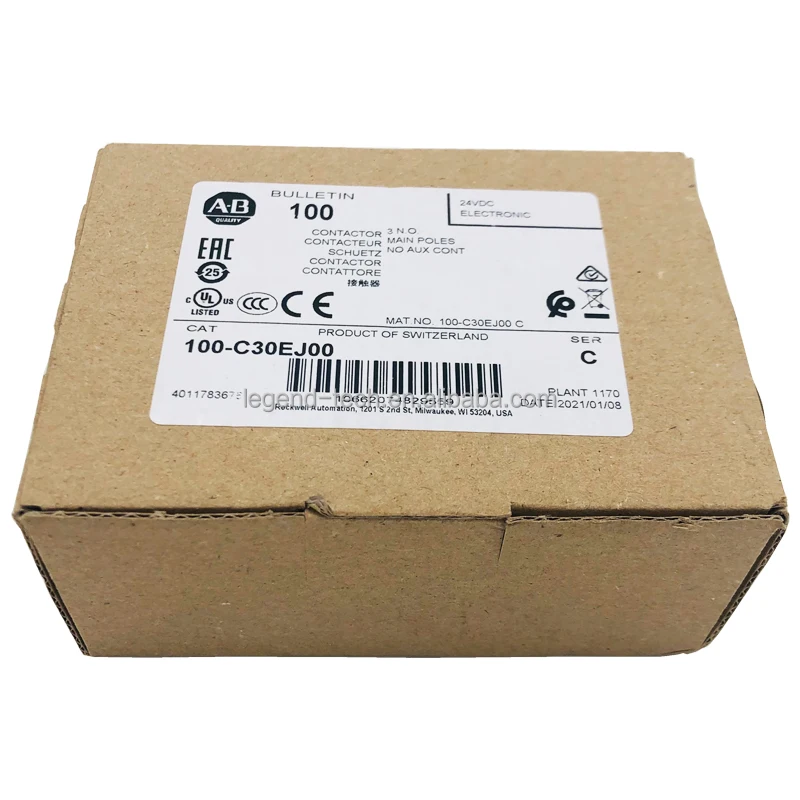  100-C30EJ00 RockwellAutomation Allen-Bradley AB 100-C контактор IEC