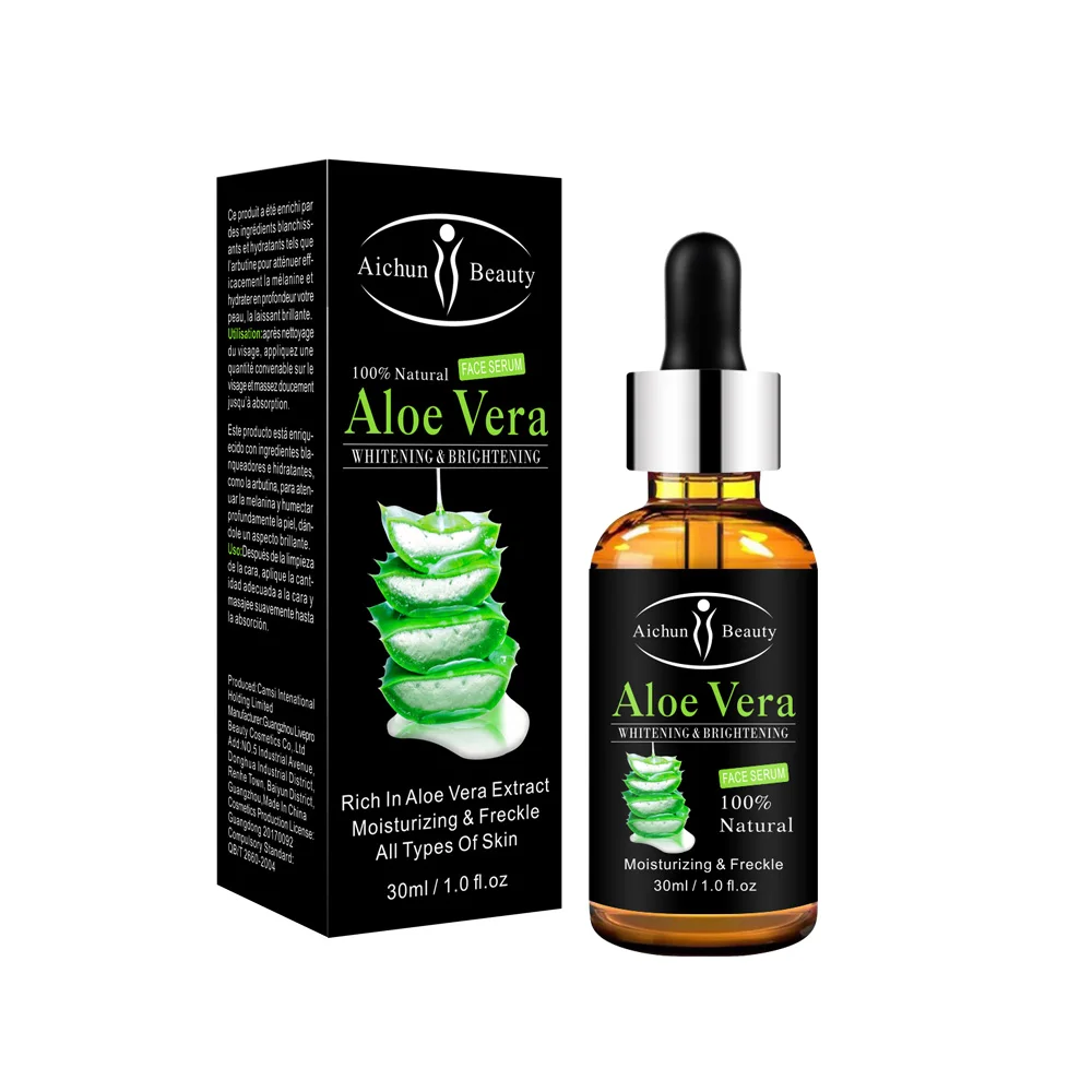 Aichun красота уход за кожей 100% натуральная сущность алоэ вера гель ремонт акне уход за кожей лица Отбеливание сыворотки