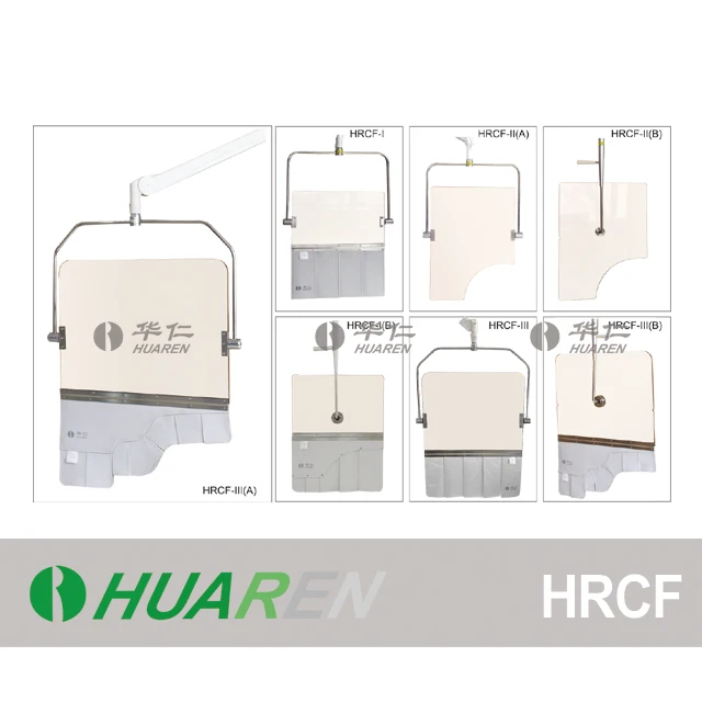 
HUAREN CE DSA intervention operation room X Radiation protective overhead suspension shield 