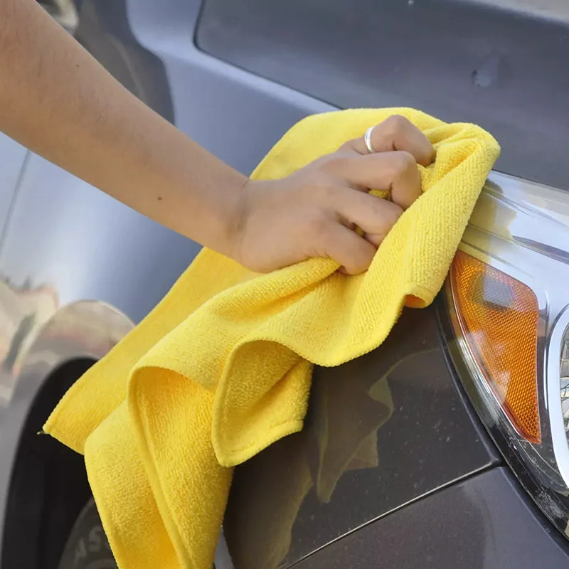 New arriving Best Quality Car Washing Cloth Thickened Microfiber Towels Absorbent Cleaning Car Towels