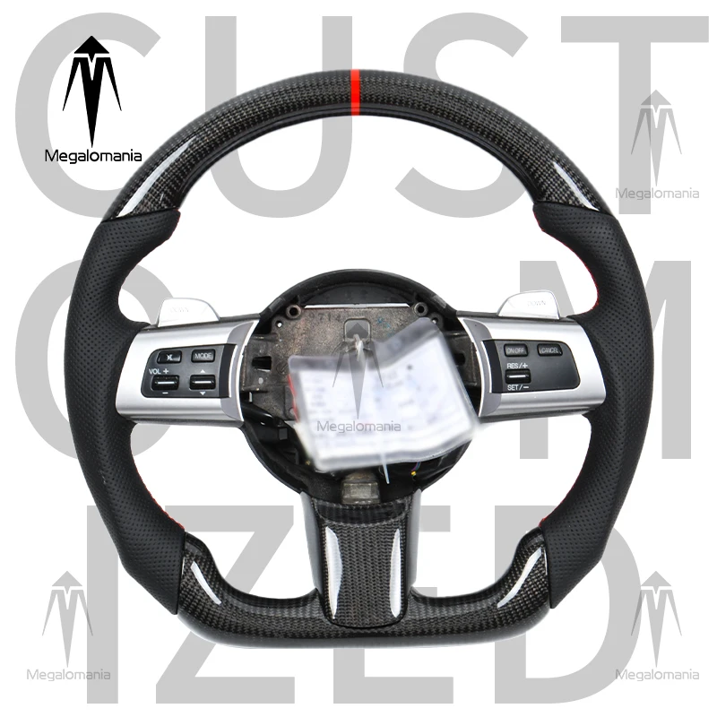 Carbon Fiber Steering Wheel Fit For Mazda 3 Mazda 6 CX5 RX7 CX-4 CX-5 RX-7 Axela Atenza RX8 MX5 CX3 CX8 CX9