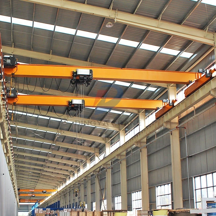 Portable Grab Bridge Crane European Design Overhead Crane 2 Ton 3 Ton 5 Ton 10 Ton Single Girder Bridge Overhead Crane for Sale