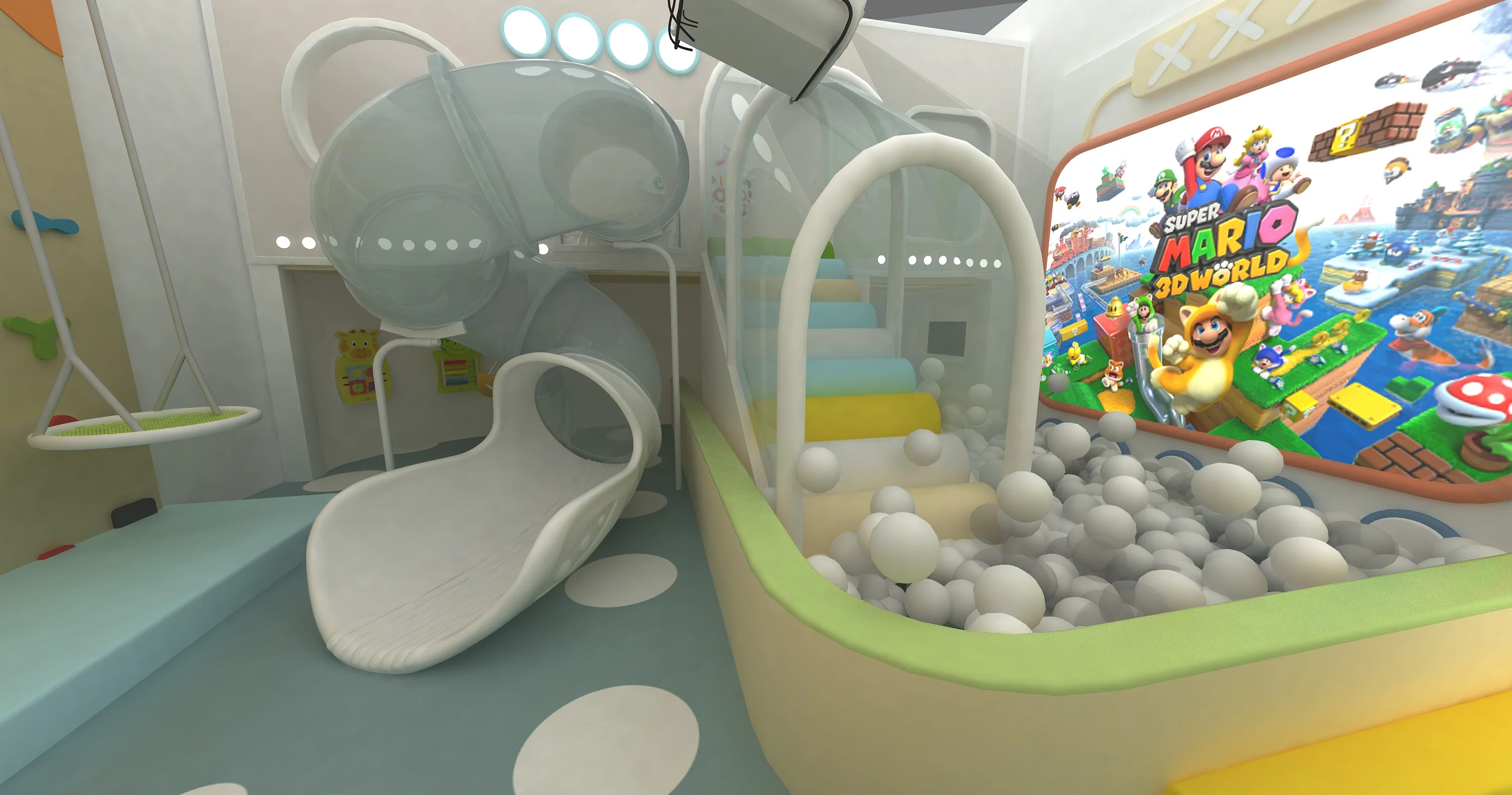 Daycare Playground Indoor Children Wooden Climbing Wall Play Equipment with wall play games for Cafe and restaurant and family