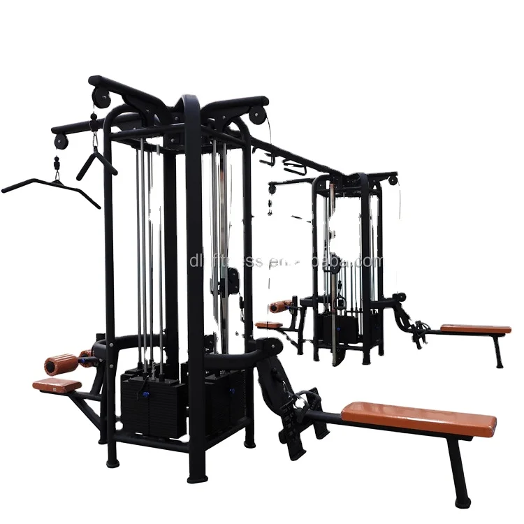 Lowest Price commercial fitness equipment Special Sale Gym Equipment 8 station machine