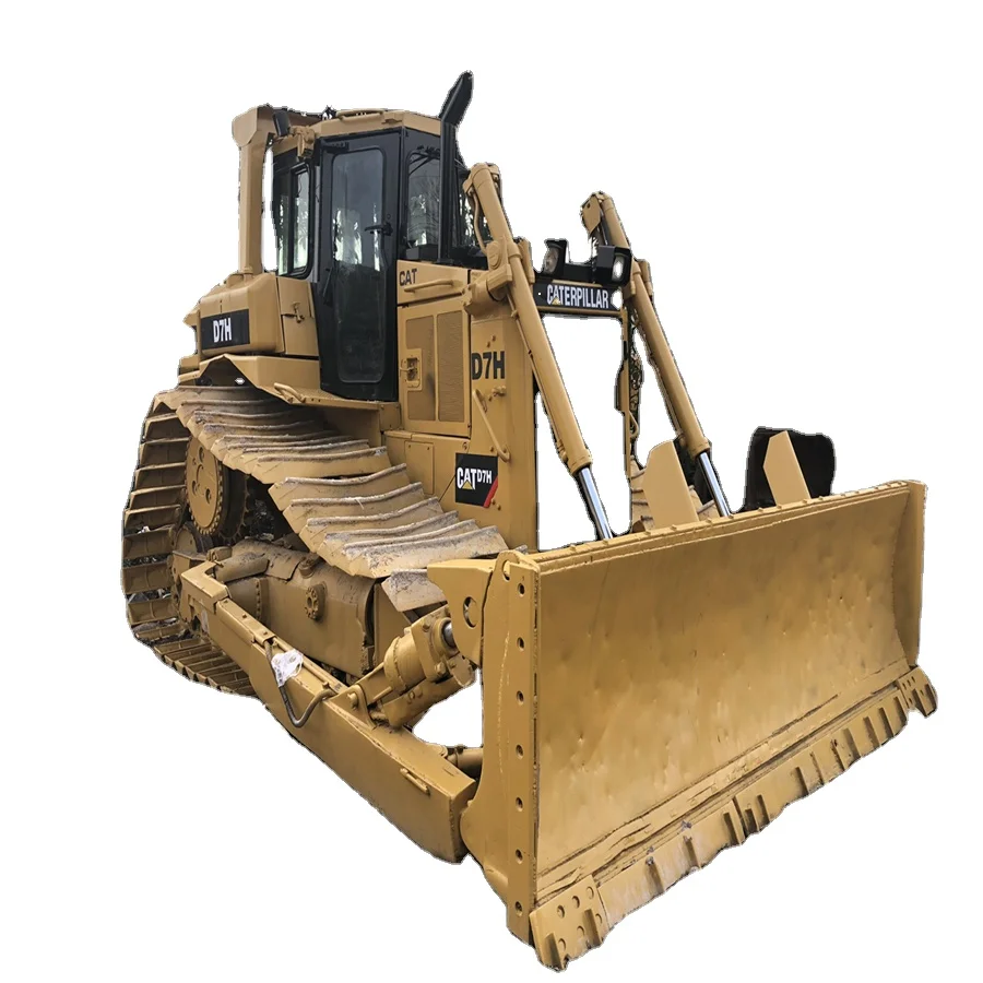 Б/у оригинальный двигатель и насос 23,6 Tweight 100%, японская строительная гусеница D7H, треугольный гусеничный бульдозер