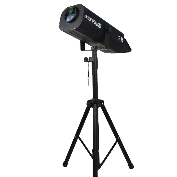 Professional stage equipment 7r 230w follow spot light