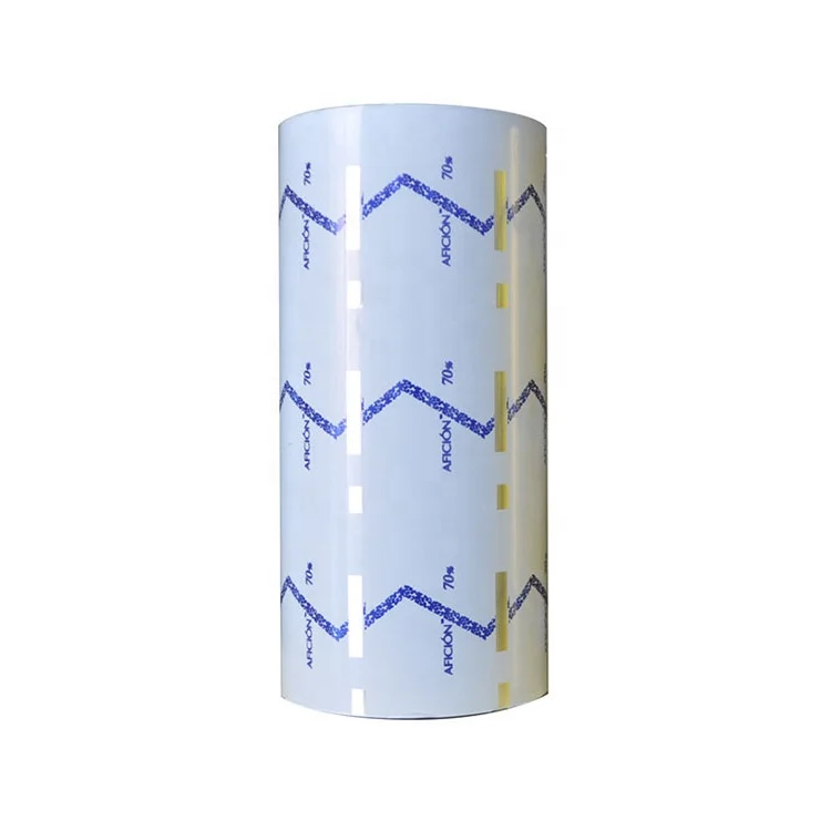 Custom Printed Plastic Roll Film Aluminum Foil Laminated Film For Food Packaging