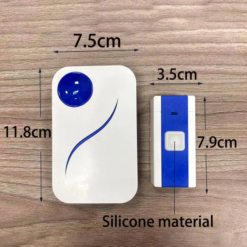 AG-9643K (AC/DC) Waterproof Long Range Eu Uk Us Plug 36 Ringtones Battery Outdoor Wireless Doorbell For The Deaf