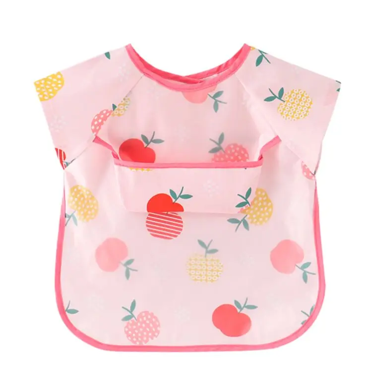 
Chinese Manufacturer Cloth Baby Clothing Toddler Bib Personalised Apron Dentis Waterproof Bibs 