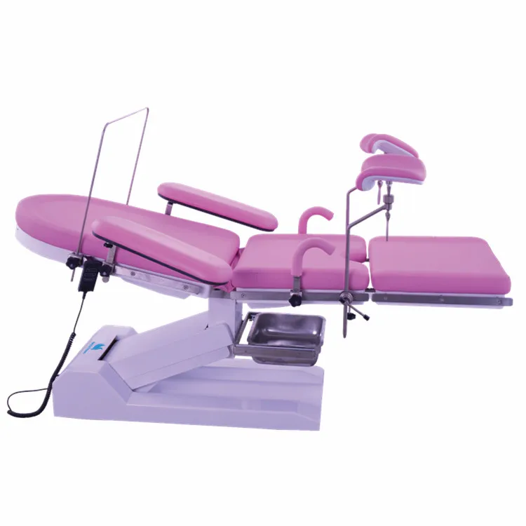 BT-OE020 Cheap hospital electric and manual adjustable Obstetric Examination Table, Gynecology surgical bed with basin price