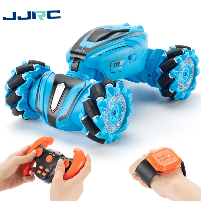 JJRC Q110 2.4Ghz high speed mini kids electric stunt twist car with remote control mini rc car with amorphosis remote car toys